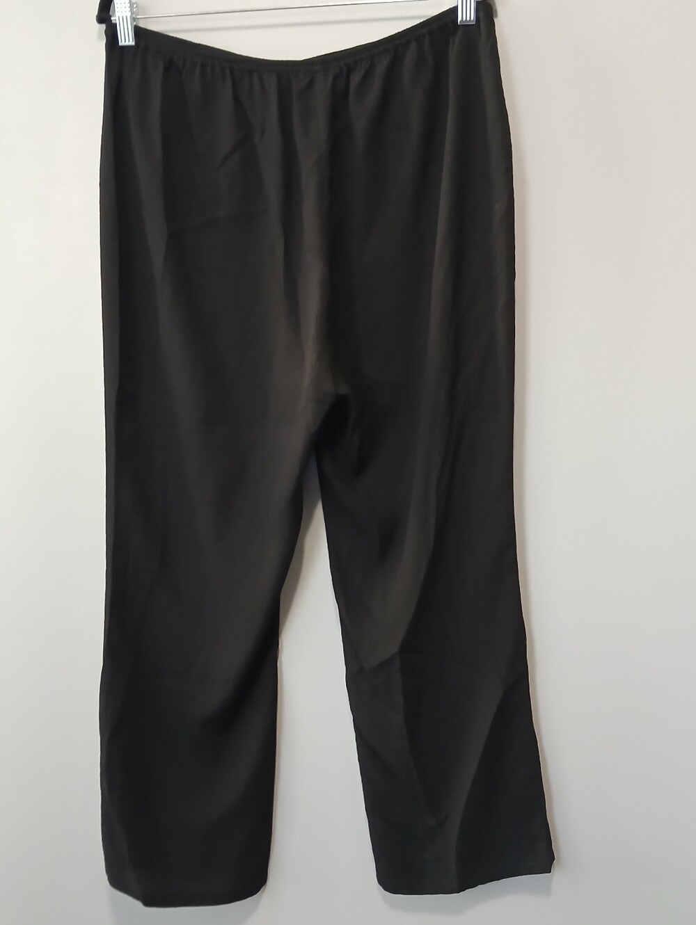 Citron Santa Monica 100% Silk Pull-on Pants Women Petite Large Designer Quality - Picture 2 of 5